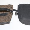 Наколенники кожаные термостойкие для сварщиков (войлок, клёпаные)